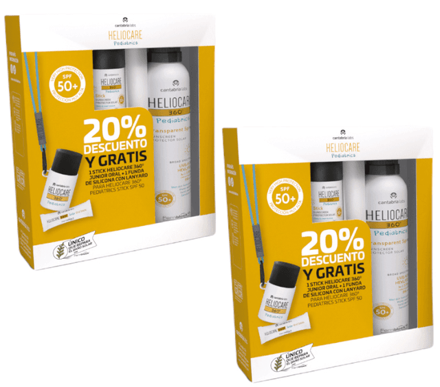 Imagen de Heliocare 360 Pediatrics Spray y Stick SPF50+ 🧴☀ en OfertitasTOP