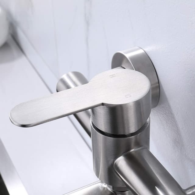 Detalle 2 de Rubinetto cucina a muro HomeLava 18 cm