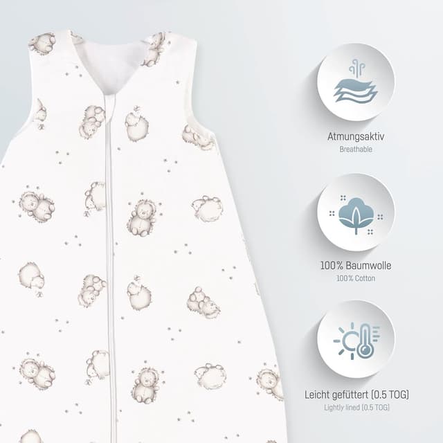 Detalle 2 de Julius Zöllner Sommerschlafsack Gr. 80 💤