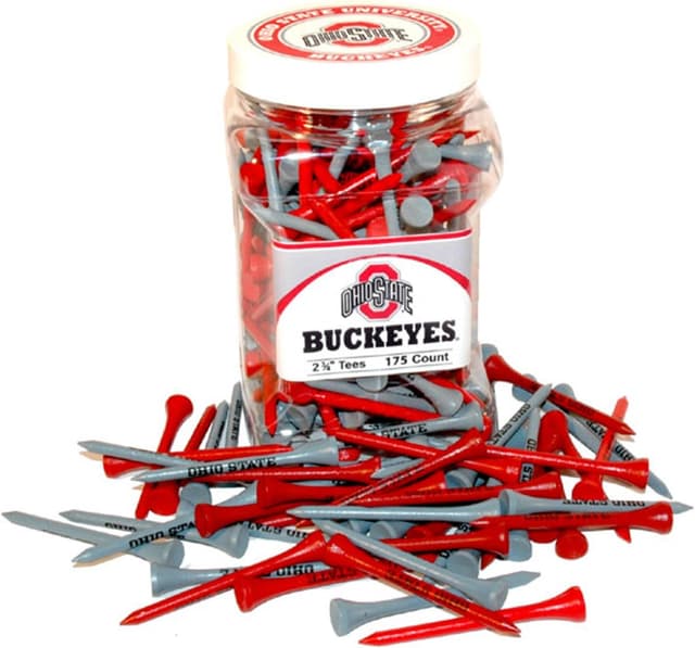 Detalle de Team Golf NCAA 175-Pack 2-3/4" Regulation Tees Jar (School Imprint)