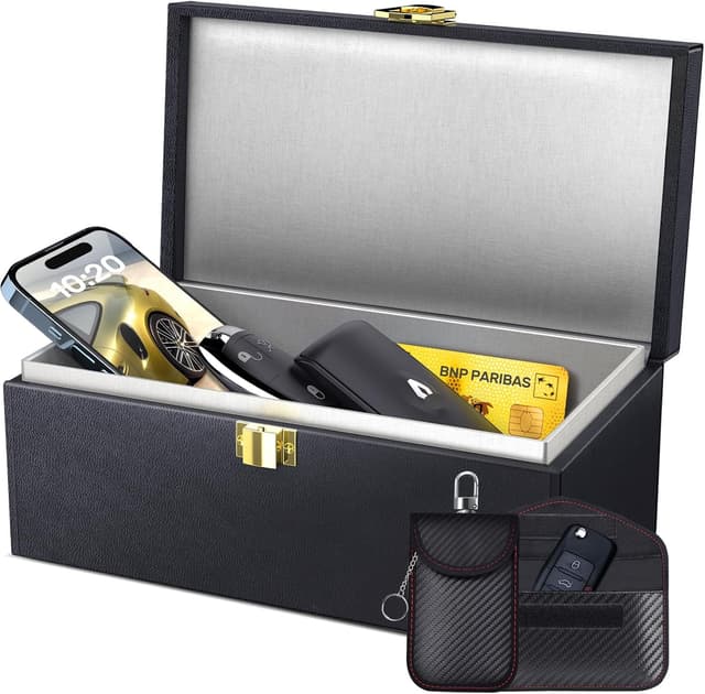 Detalle de Samfolk Keyless Go Schutzbox 20×11×9 cm 🔐