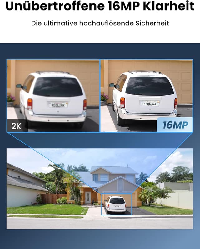 Detalle 2 de Reolink Duo 3 WiFi 16 MP WLAN-Kamera