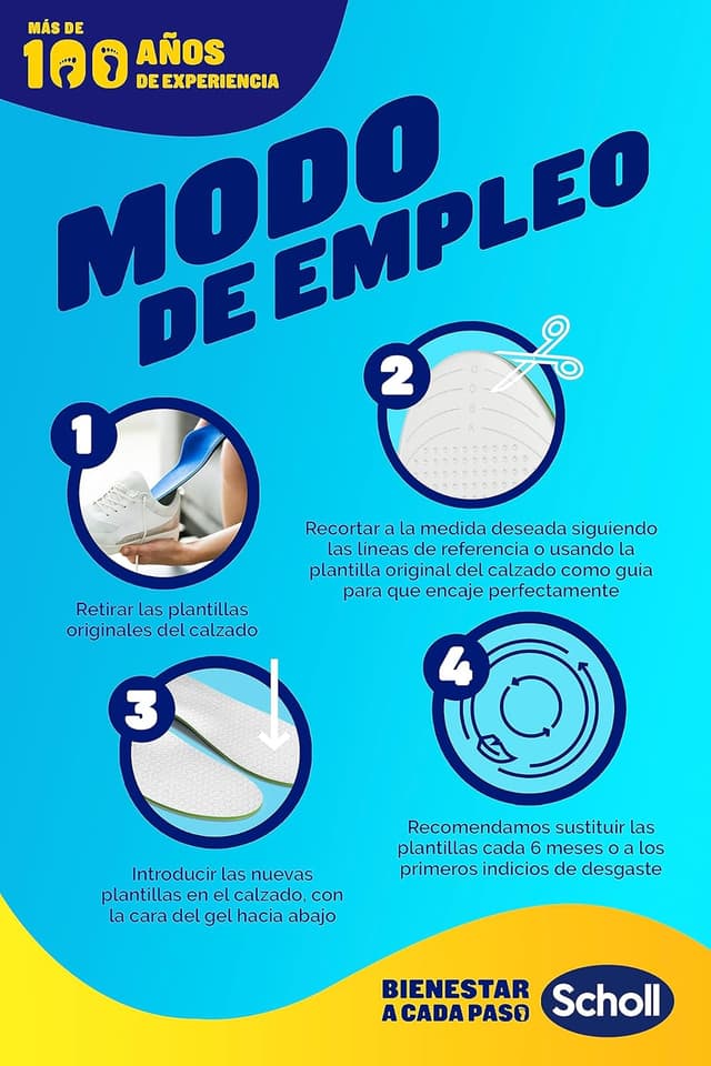 Thumbnail 6 de Scholl LiquiFlex Plantillas Hombre Talla 41-46,5 💪