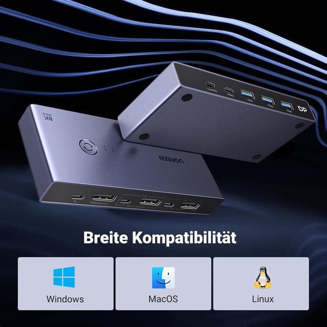 Thumbnail 6 de UGREEN Displayport KVM Switch 8K@60Hz