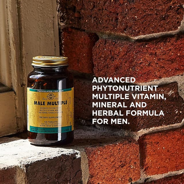 Thumbnail 4 de Solgar Male Múltiple (111724) - Suplemento Vital para Hombres 💪