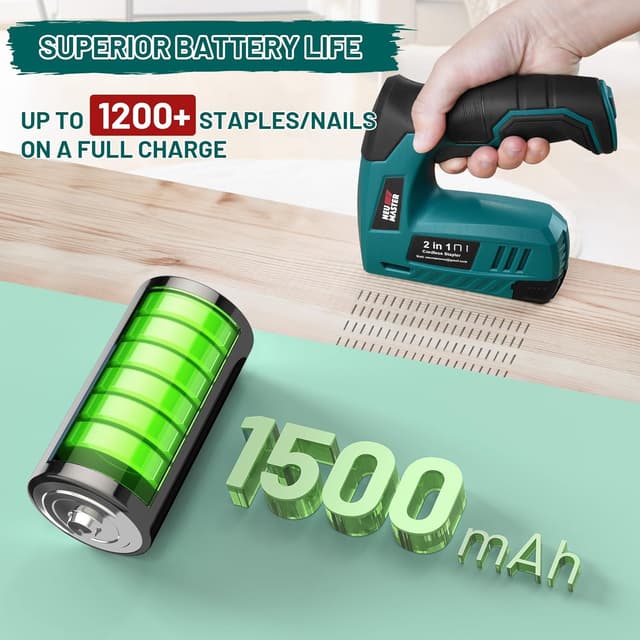 Thumbnail 1 de NEU MASTER Cordless Staple Gun 4V