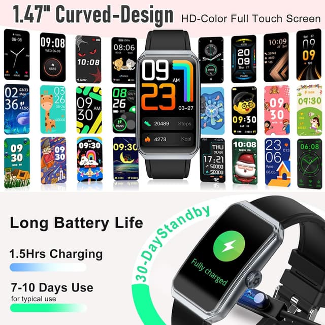 Thumbnail 5 de Fitness Tracker 1.47" HD Smart Watch