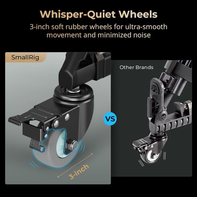 Thumbnail 4 de SMALLRIG 5020 Tripod Dolly 20 kg