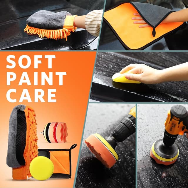 Thumbnail 4 de KEYAYE 25 Pcs Car Cleaning Kit