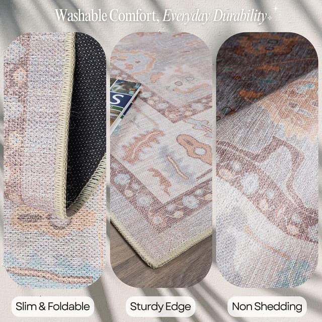 Thumbnail 2 de Fame Rugs Modern Oushak Rug 5x7