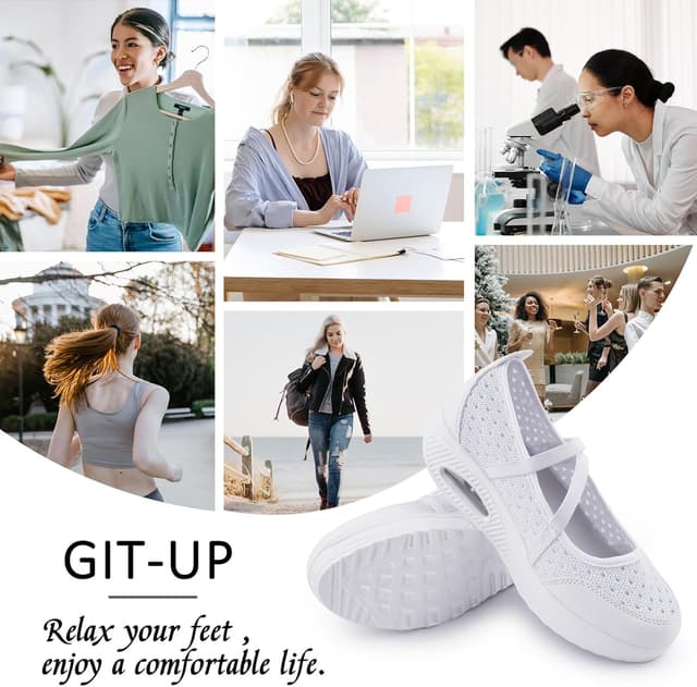 Thumbnail 1 de Git-up Sneakers infermiere in mesh