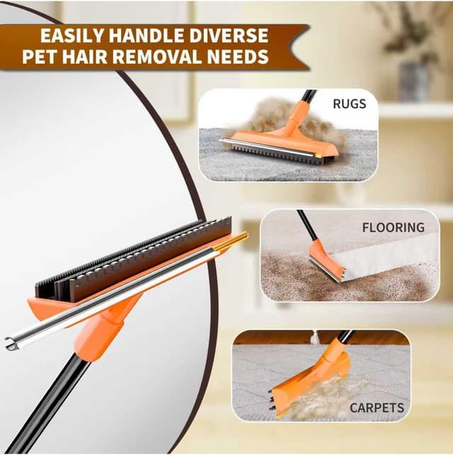 Thumbnail 6 de leishiyen 58in Carpet Rake for Pet Hair 🐾