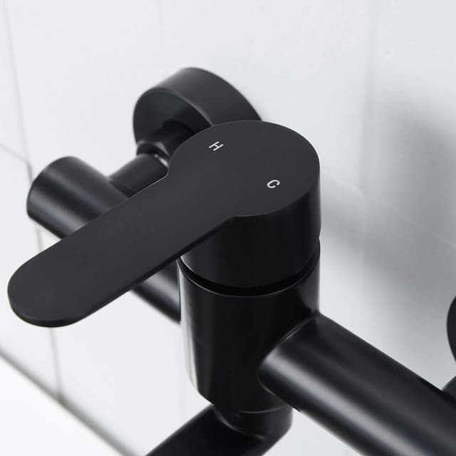 Detalle 2 de HomeLava rubinetto cucina a muro 304 360°