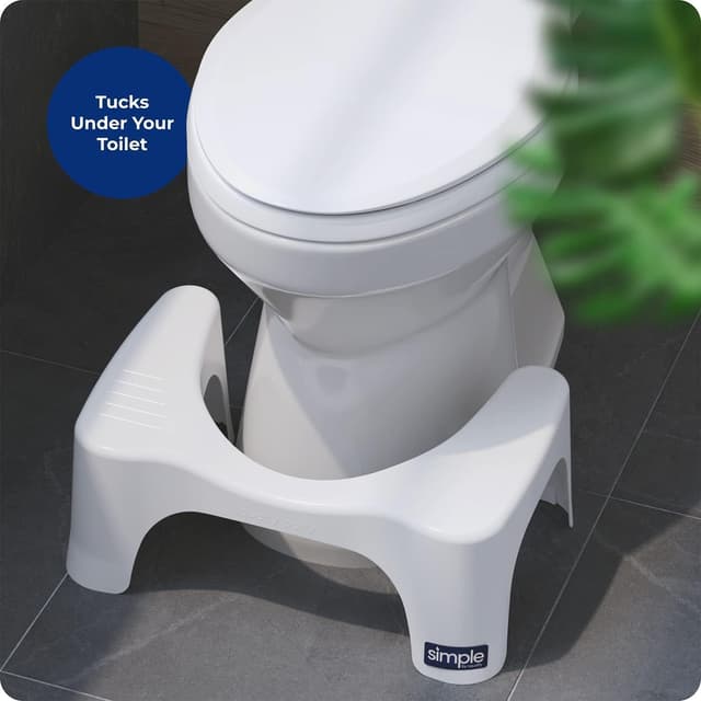 Thumbnail 4 de Squatty Potty Simple Curve 7-Inch Toilet Stool