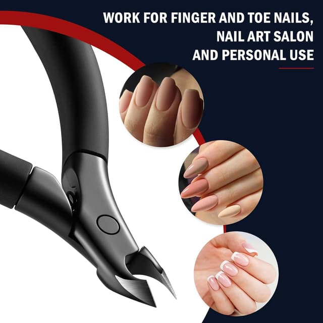 Detalle 2 de FVION Cuticle Trimmer Professional Nippers 5mm 💅