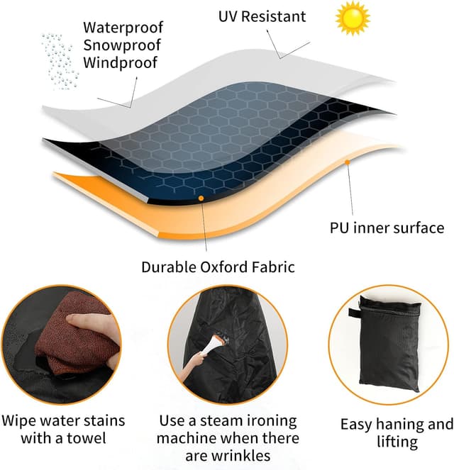 Thumbnail 6 de Mutsitaz Funda para Barbacoa de Gas ☔️ Resistente a Agua y Polvo