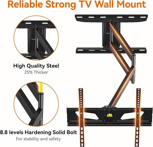 Thumbnail 4 de FORGING MOUNT 910 mm TV wall bracket for 32–65 inch TVs