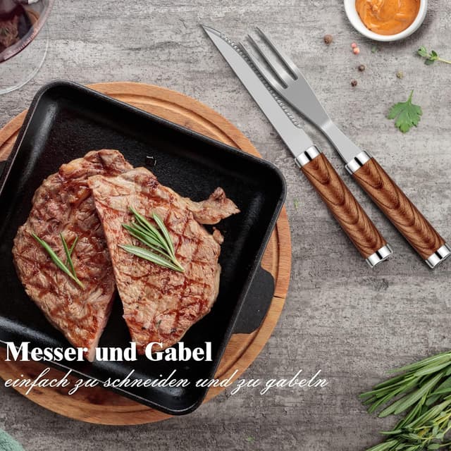 Detalle 2 de Grilliance Juego de Utensilios para Barbacoa 38 piezas