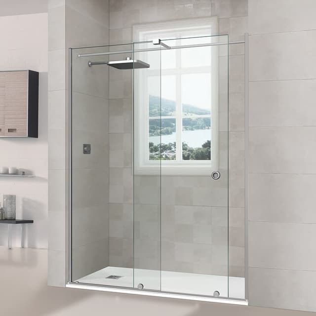 Imagen de Ibermampara Britania mampara 8 mm 196 cm vidrio en OfertitasTOP