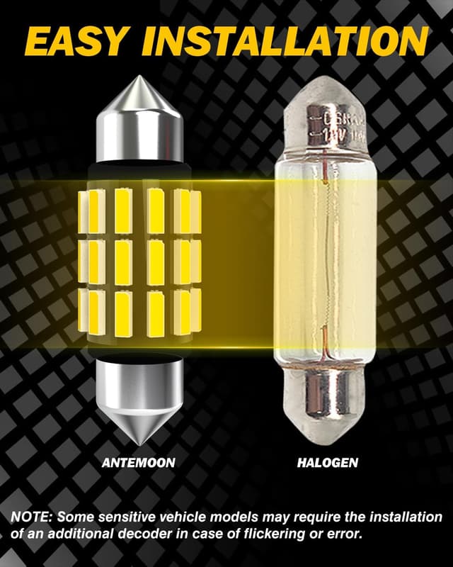 Thumbnail 3 de ANTEMOON 36mm Festoon C5W 6500K LED pour voiture