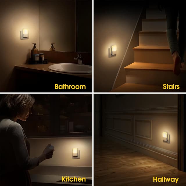 Thumbnail 4 de Emeritpro Nachtlicht Steckdose 2700K 2er-Set