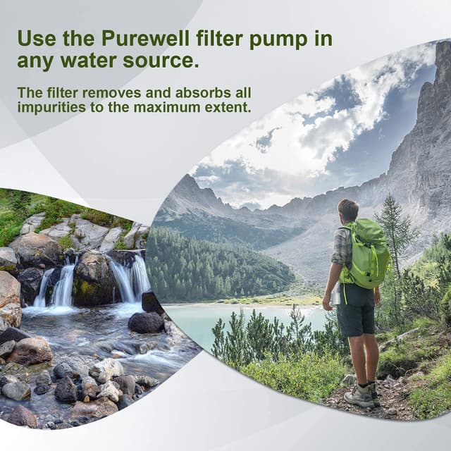 Detalle 2 de Filtre à eau Purewell 0,01 micron