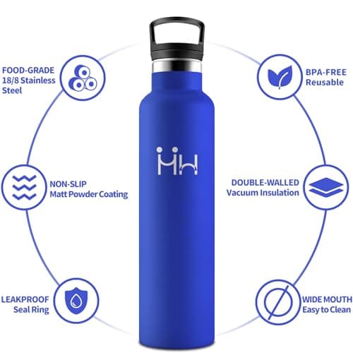 Detalle 2 de HoneyHolly Botella térmica 1 L para deporte y oficina 💧