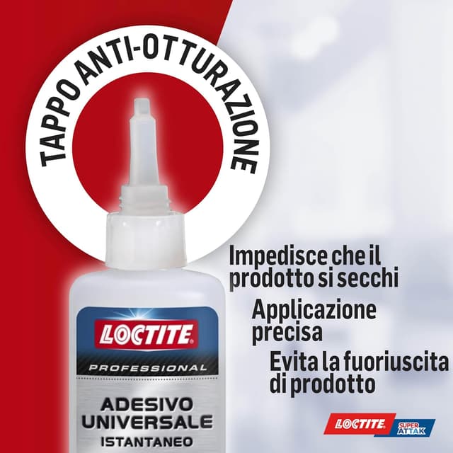 Thumbnail 4 de Loctite Adesivo Universale Istantaneo 20g