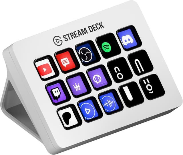 Detalle de Elgato Stream Deck MK2 White 15 teclas
