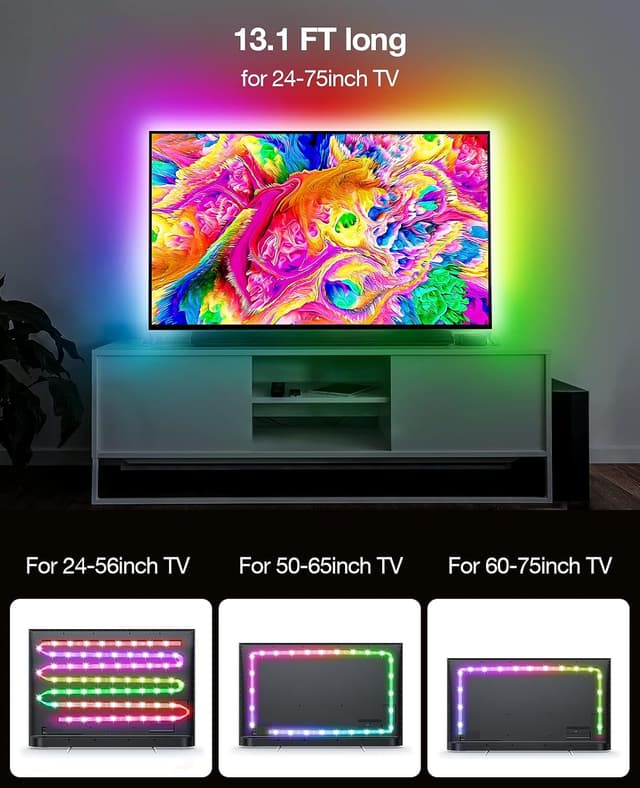 Thumbnail 3 de Daymeet TV Led Lights 4M RGB Backlight