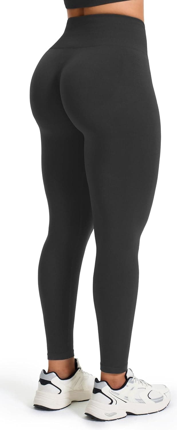 Detalle de JOYSPELS Scrunch-Booty-Leggings für Damen mit High Waist & blickdichtem Seamless-Fit