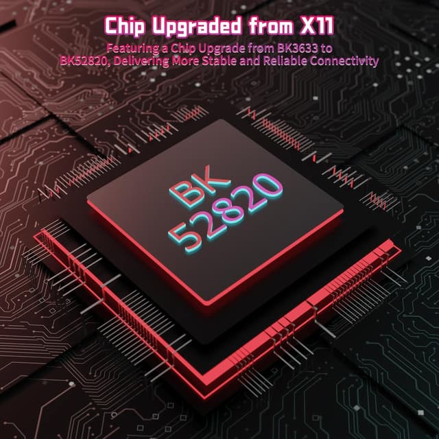 Detalle 2 de ATTACK SHARK X11 SE Mouse Gaming Wireless con 3 modalità BT/2.4G/Cavo, sensore PixArt PAW3311 e 22000 DPI