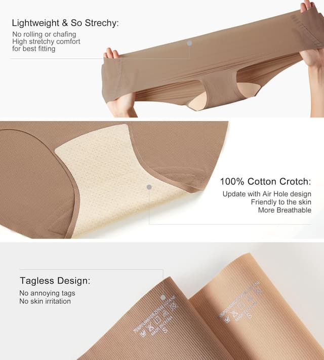 Thumbnail 5 de SHARICCA Womens Nuage Hipster 5-Pack