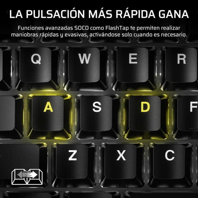 Detalle 2 de CORSAIR K70 PRO TKL RGB ⌨️ Teclado Gaming Mecánico