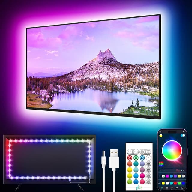 Thumbnail 6 de GIPOYENT TV Light Strip LED 9,8 ft para TV 32-50