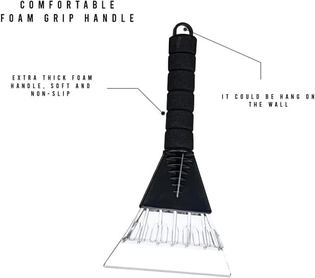 Detalle de Invero Ice scraper set of 2, 11 inch