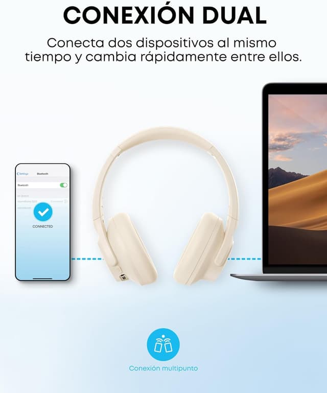 Thumbnail 6 de soundcore Q20i Inalámbricos Bluetooth con Cancelación de Ruido