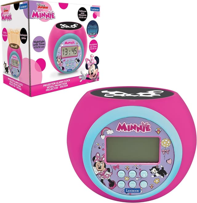 Detalle de Lexibook Minnie Projector Alarm Clock