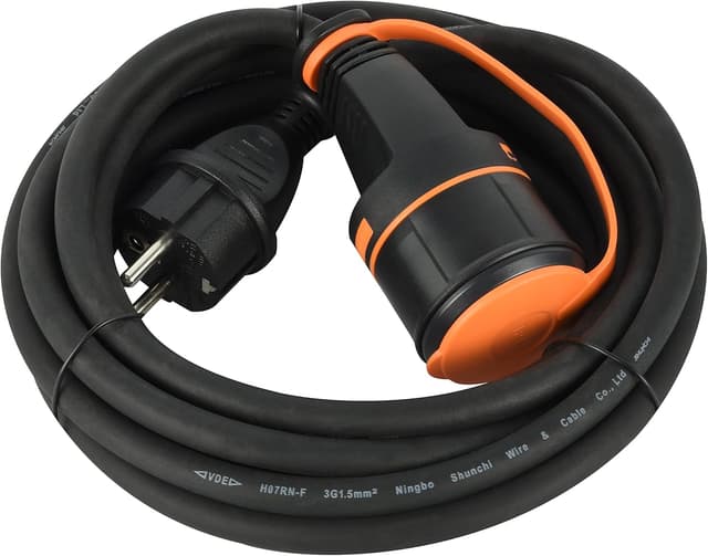 Detalle 2 de Electraline 01750 Rallonge Prolongateur IP44 5M