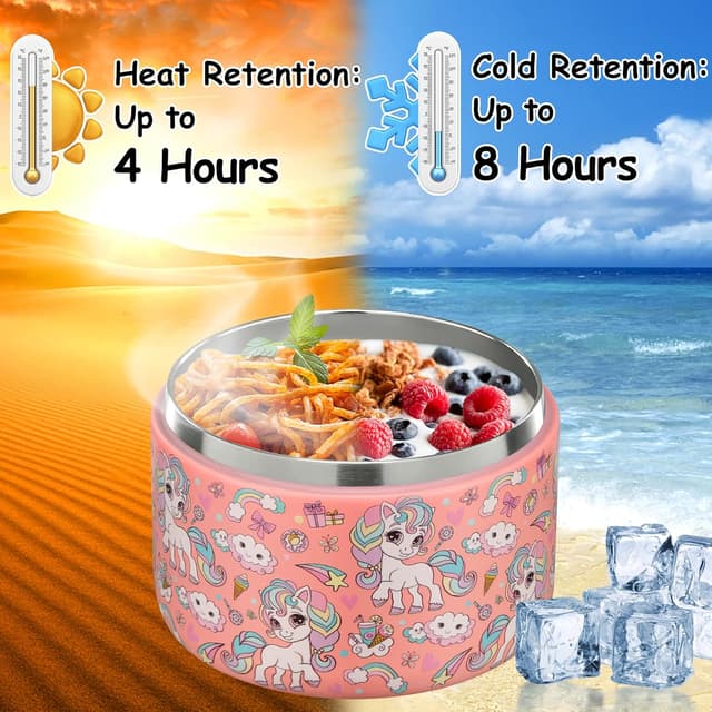 Detalle de Pawtong 12oz insulated food jar for lunches