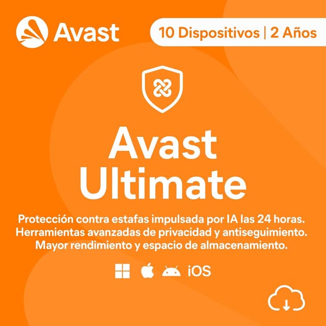 Thumbnail 1 de Avast Ultimate 2025 🛡️ Antivirus para Windows, 1 Dispositivo, 1 Año