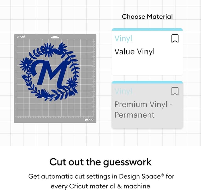 Thumbnail 3 de Cricut Film vinyle pour traceur, 3 m, bleu marine