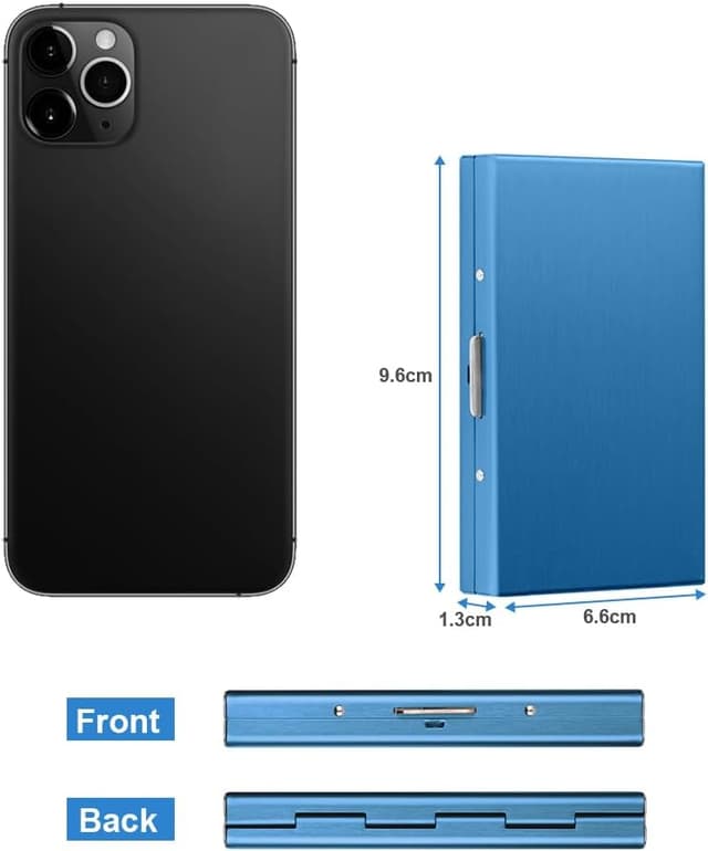 Thumbnail 1 de Vicloon Kartenetui RFID Aluminium 6 Fächer 📇