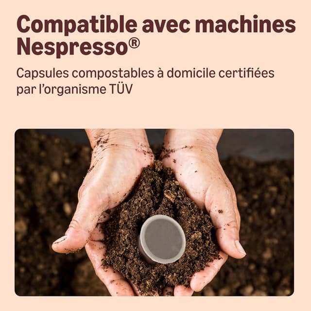 Thumbnail 4 de Amazon Capsules Café Compostables Nespresso 20x