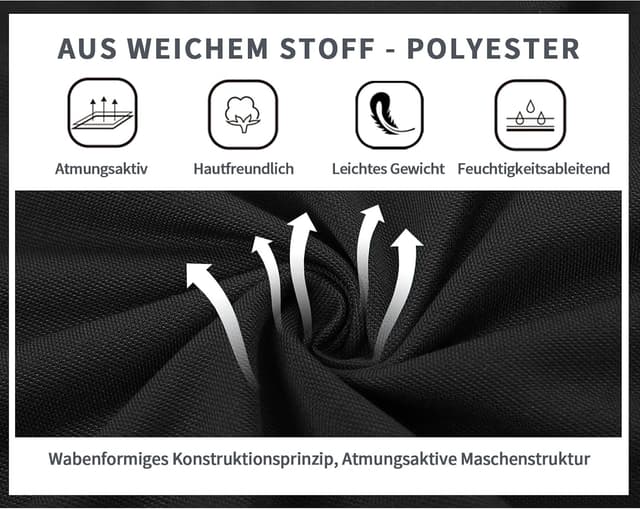 Detalle de SwissWell Herren Kurzarm-Poloshirt atmungsaktives Golf-T-Shirt für Sommer und Business