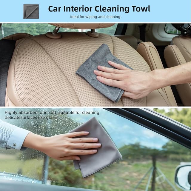 Detalle de TICARVE 9Pcs Car Interior Detailing Kit for Dash, Vents & Electronics