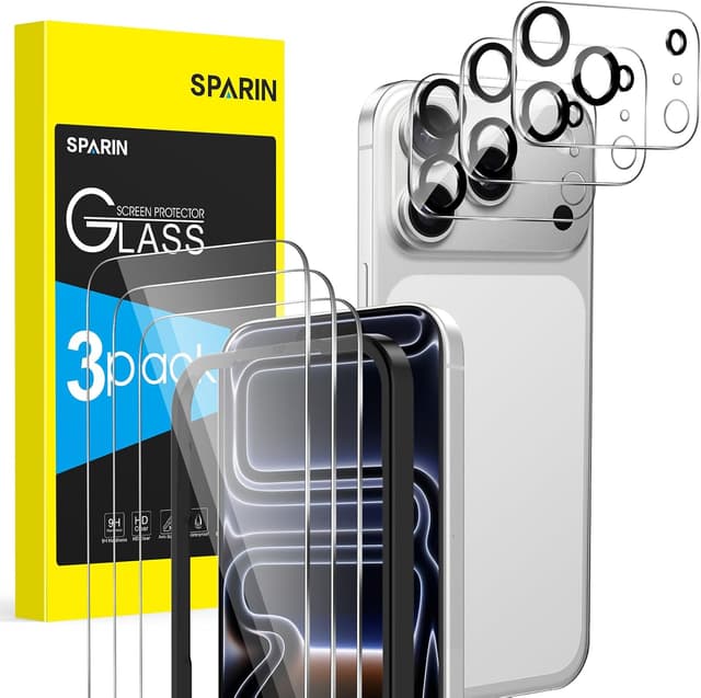 Detalle de SPARIN iPhone 17 Pro 6,3 Zoll Displayschutz