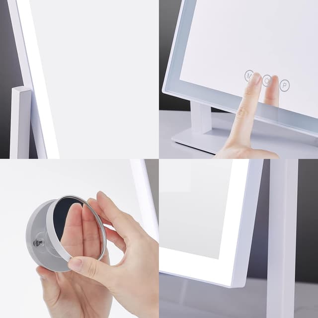 Thumbnail 4 de HIEEY Lighted Makeup Mirror 17.3in ๐
