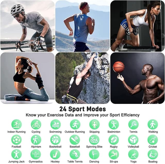 Thumbnail 4 de Motast Smart Watch Fitness Tracker