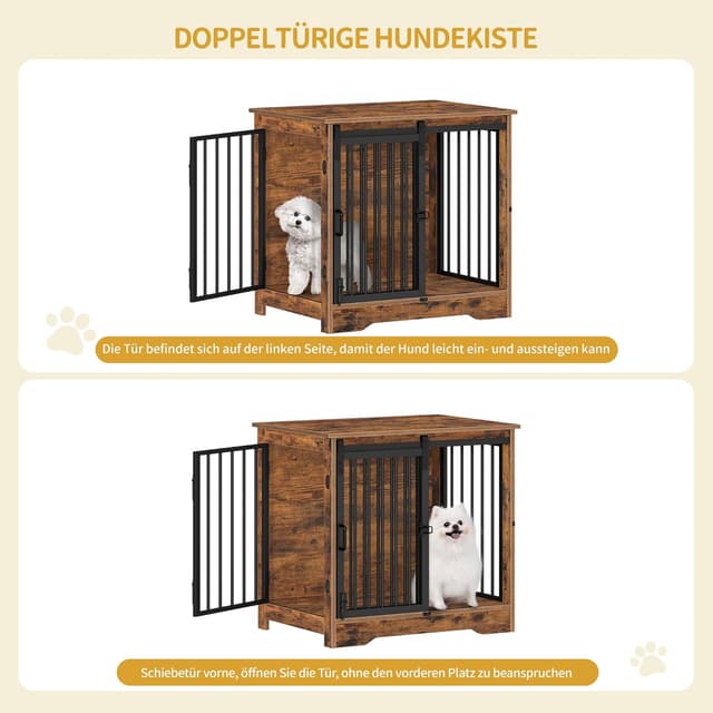 Thumbnail 4 de Hundekäfig-Möbel 69 cm Hzuaneri 2 Türen